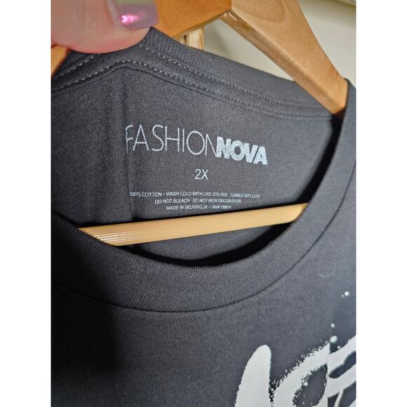 ONE OF A KIND T-Shirt BOHO flowy Patchwork Dress Ladies size 2X - Picture 12 of 12